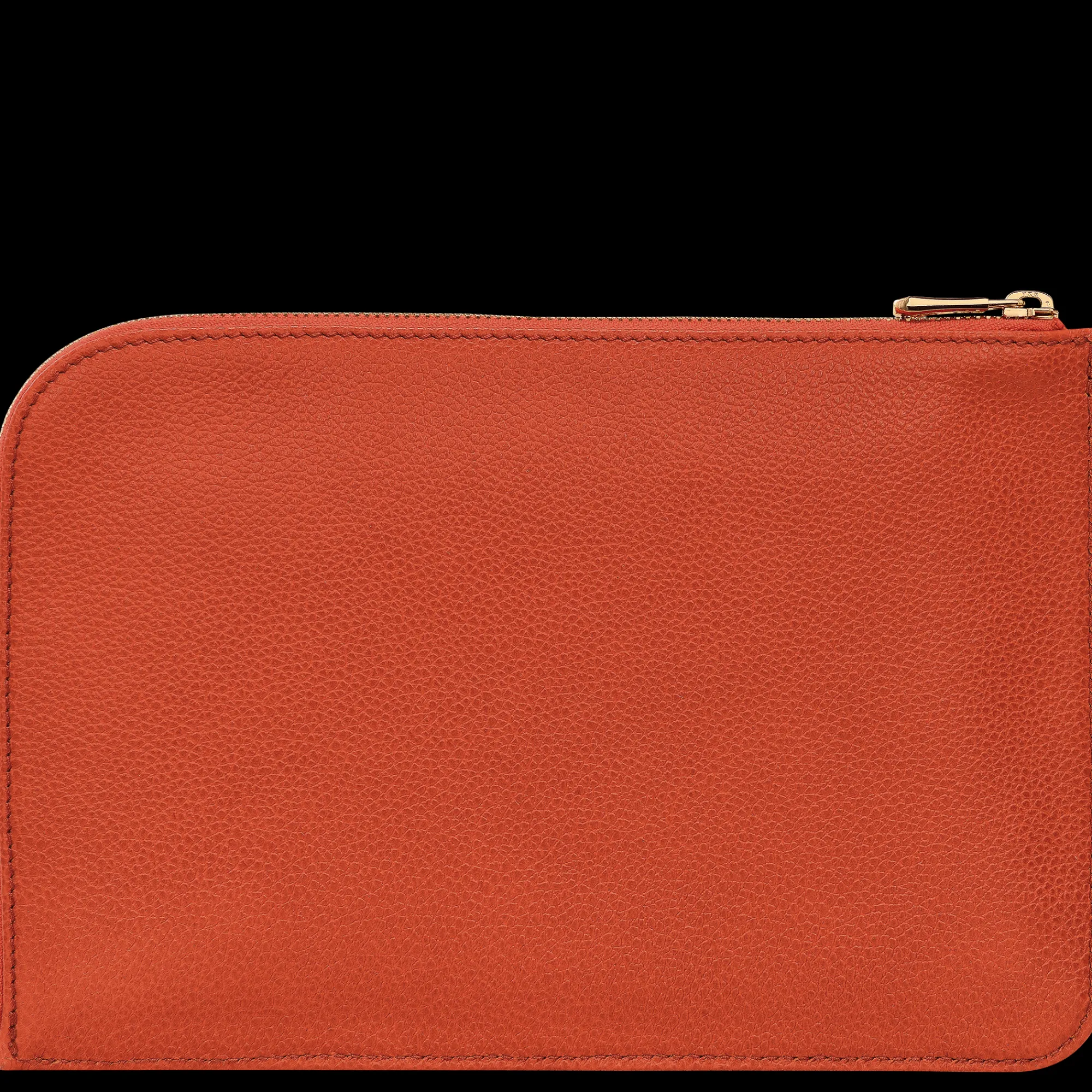 Outlet Longchamp Pochette Le Foulonné Paprika