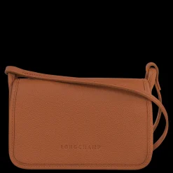 Longchamp Pochette XS Le Foulonné Caramel
