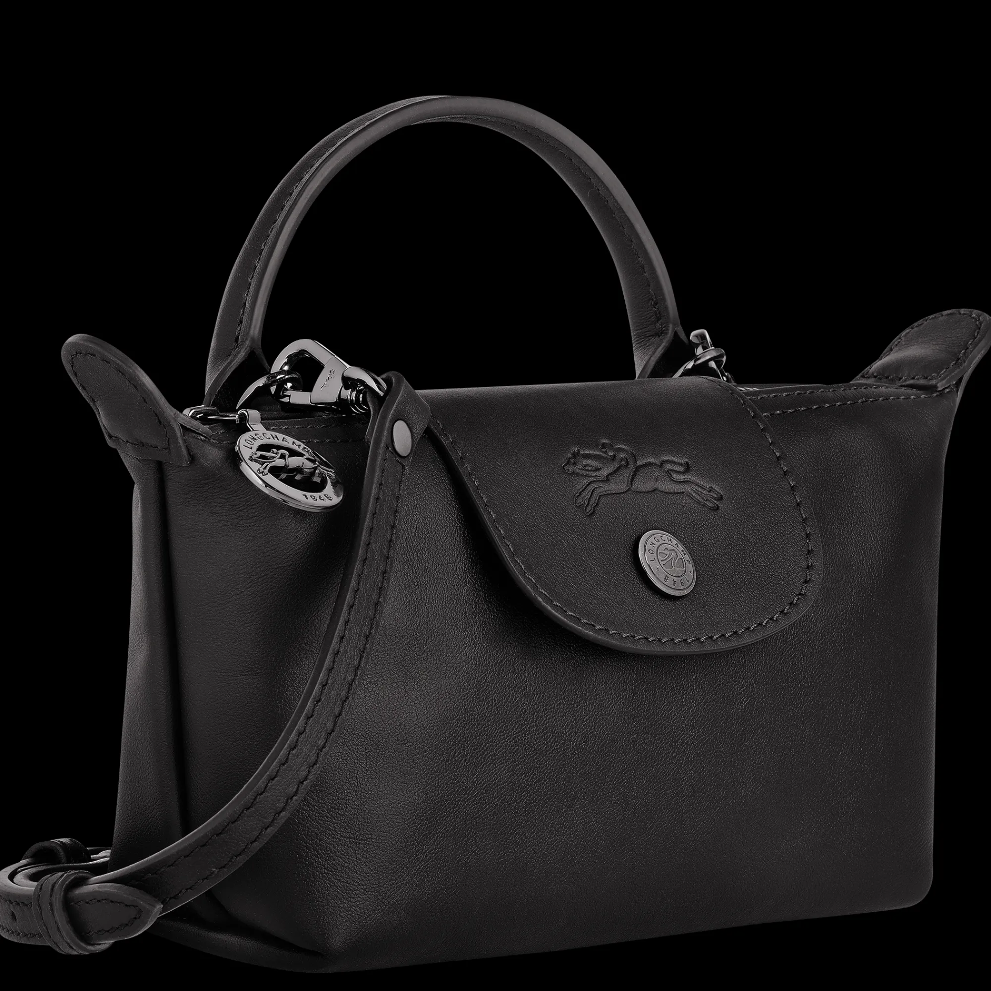 Sale Longchamp Pochette XS Le Pliage Xtra Noir