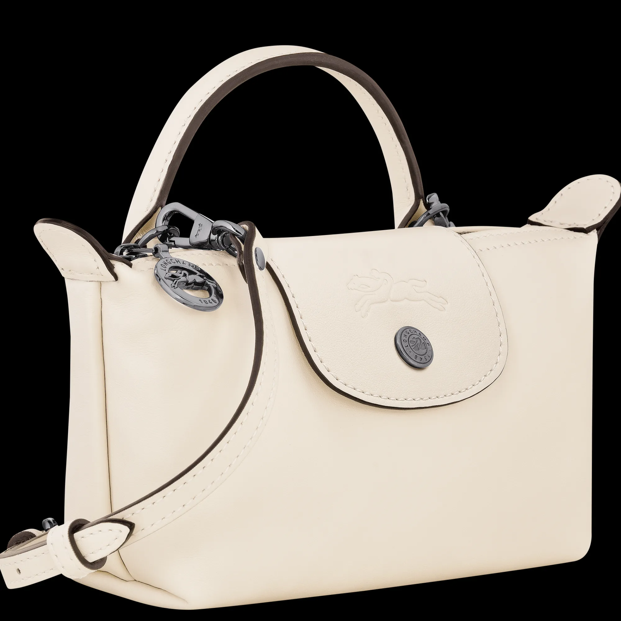 Discount Longchamp Pochette XS Le Pliage Xtra Ecru