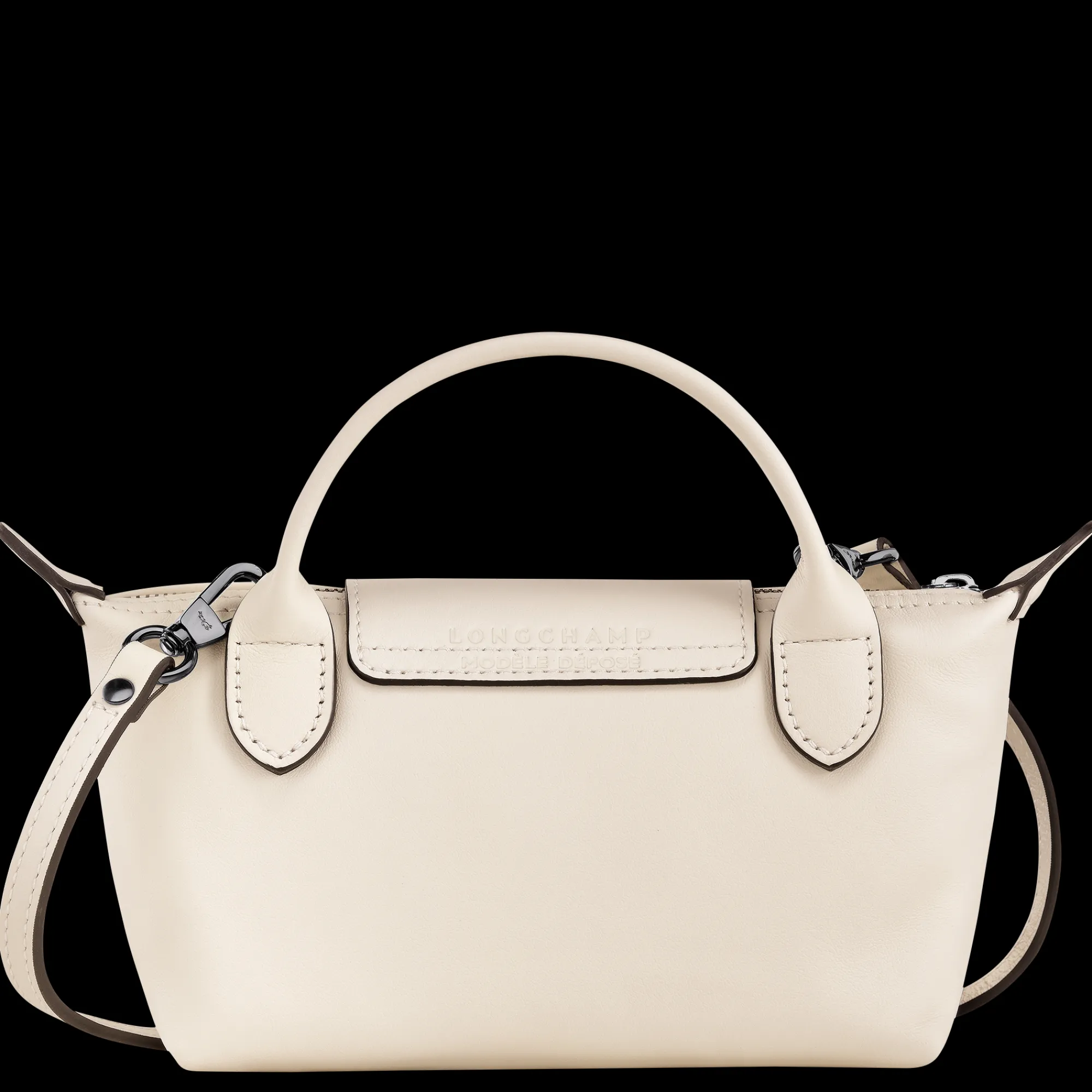 Discount Longchamp Pochette XS Le Pliage Xtra Ecru