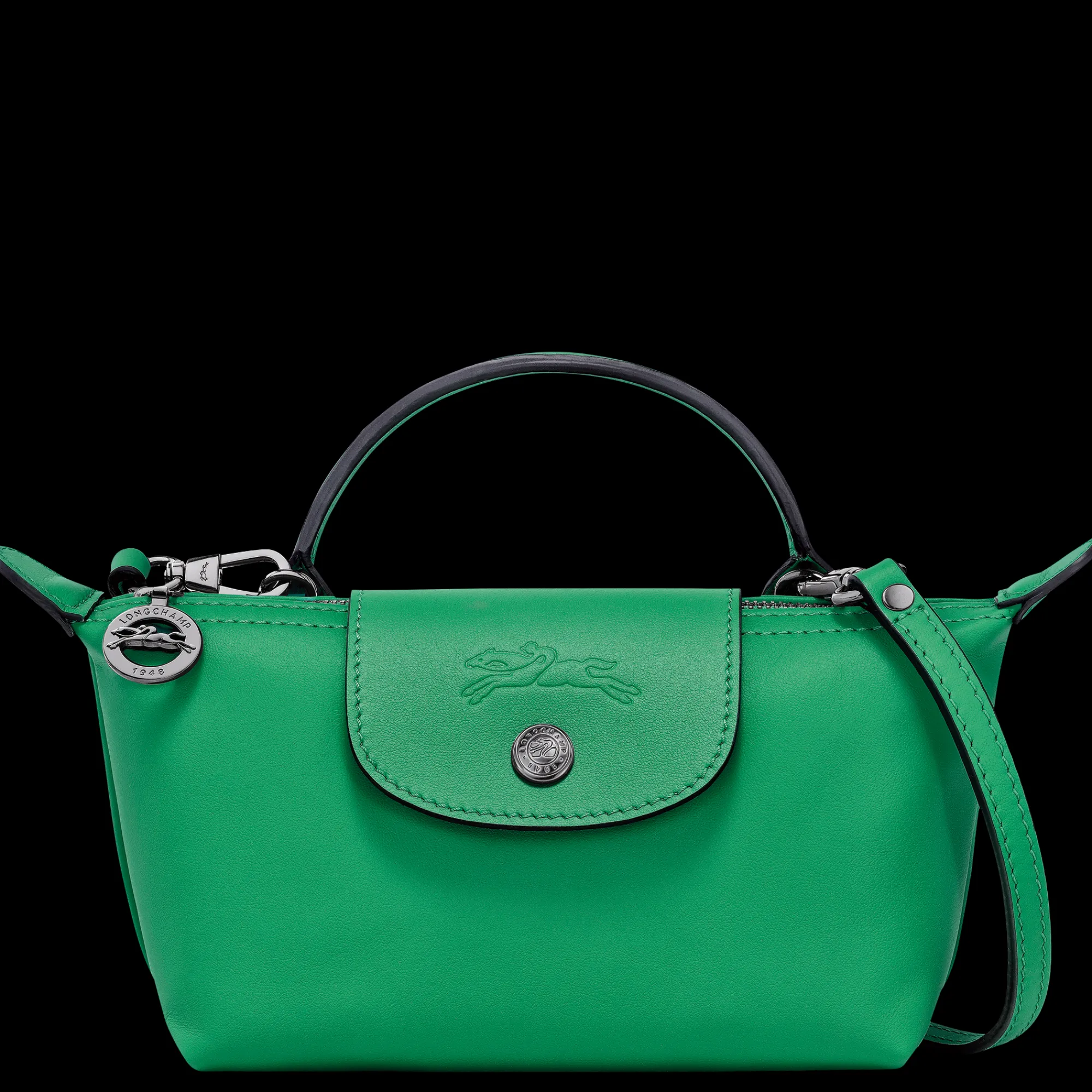 Discount Longchamp Pochette XS Le Pliage Xtra Vert