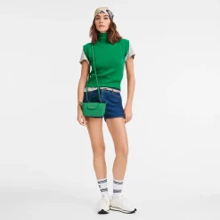 Discount Longchamp Pochette XS Le Pliage Xtra Vert