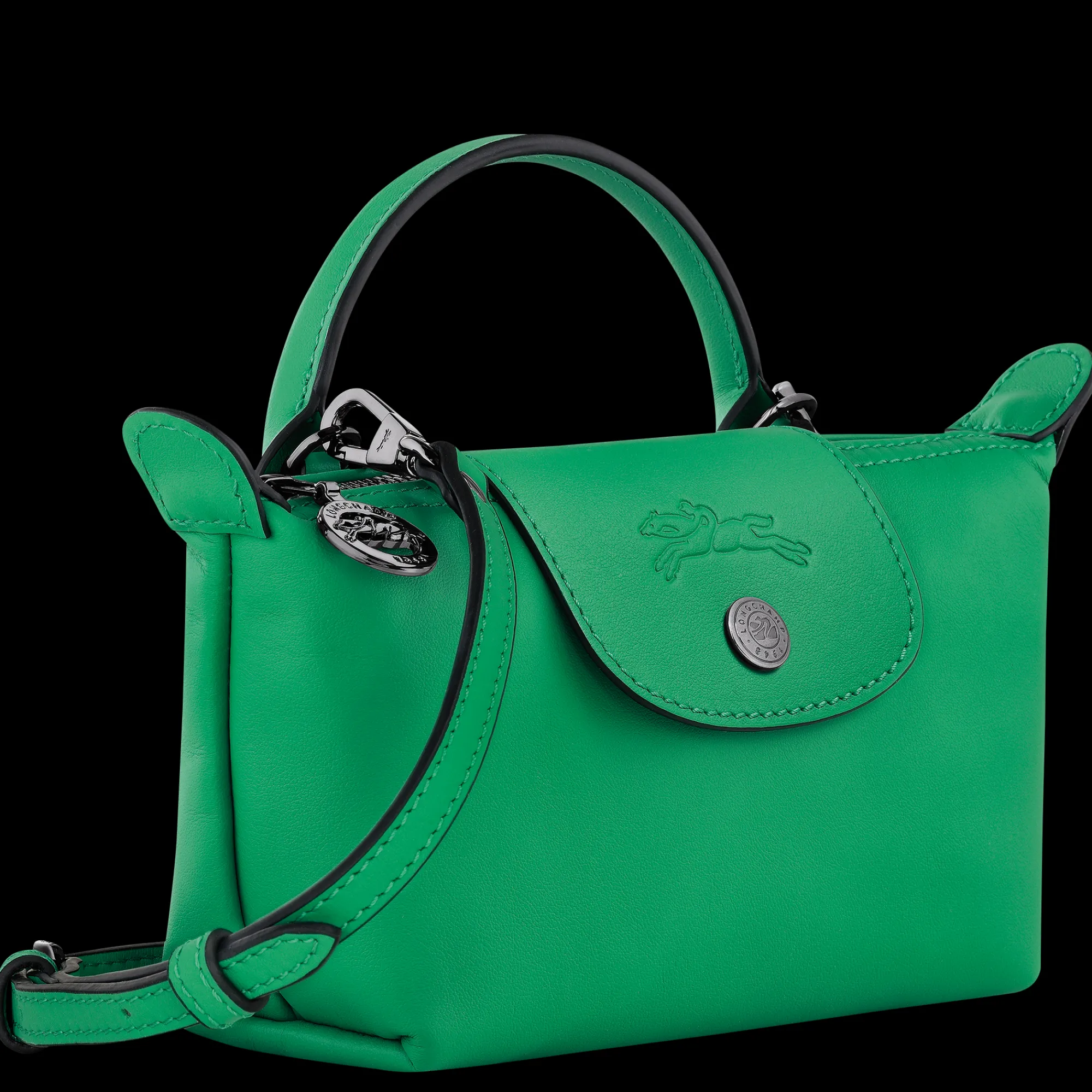 Discount Longchamp Pochette XS Le Pliage Xtra Vert