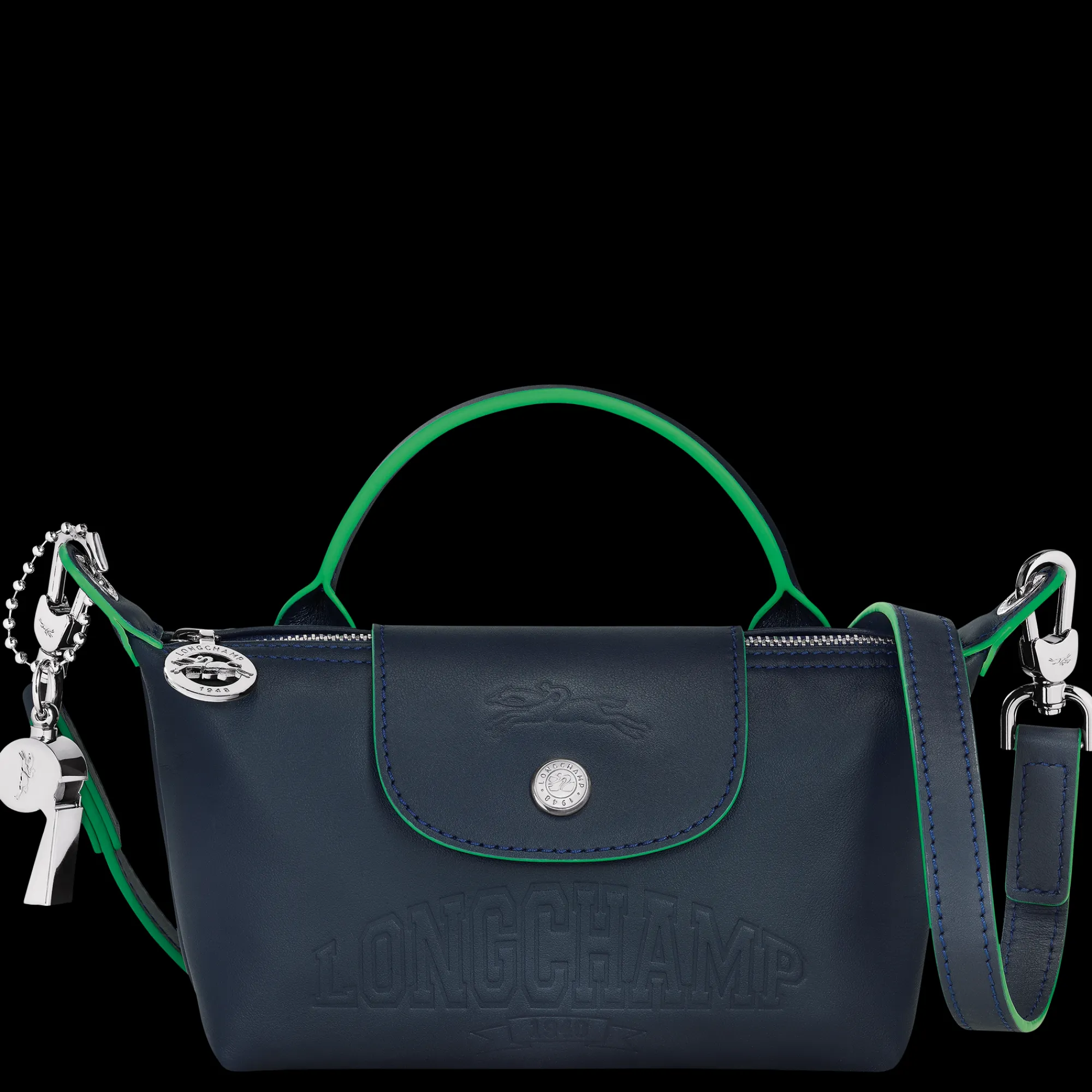 Sale Longchamp Pochette XS Le Pliage Xtra Navy