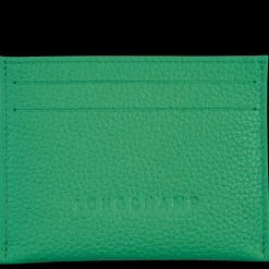 Clearance Longchamp Porte-carte Le Foulonné Vert