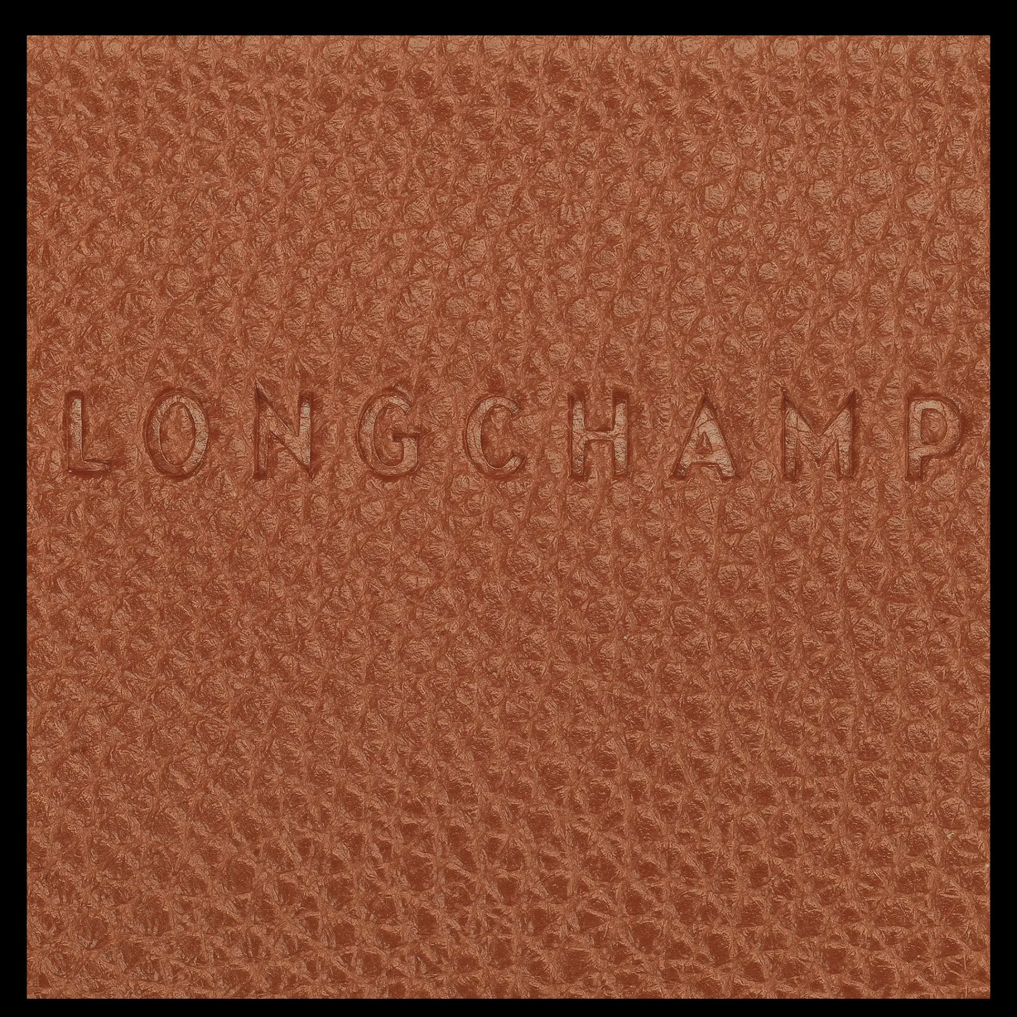 Discount Longchamp Porte-cartes Le Foulonné Caramel