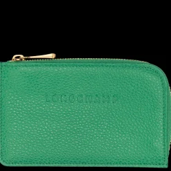 Sale Longchamp Porte-cartes Le Foulonné Vert