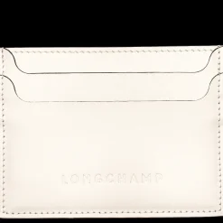 Discount Longchamp Porte-cartes Le Foulonné Ecru