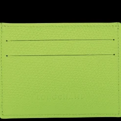 Sale Longchamp Porte-cartes Le Roseau Vert Lumière