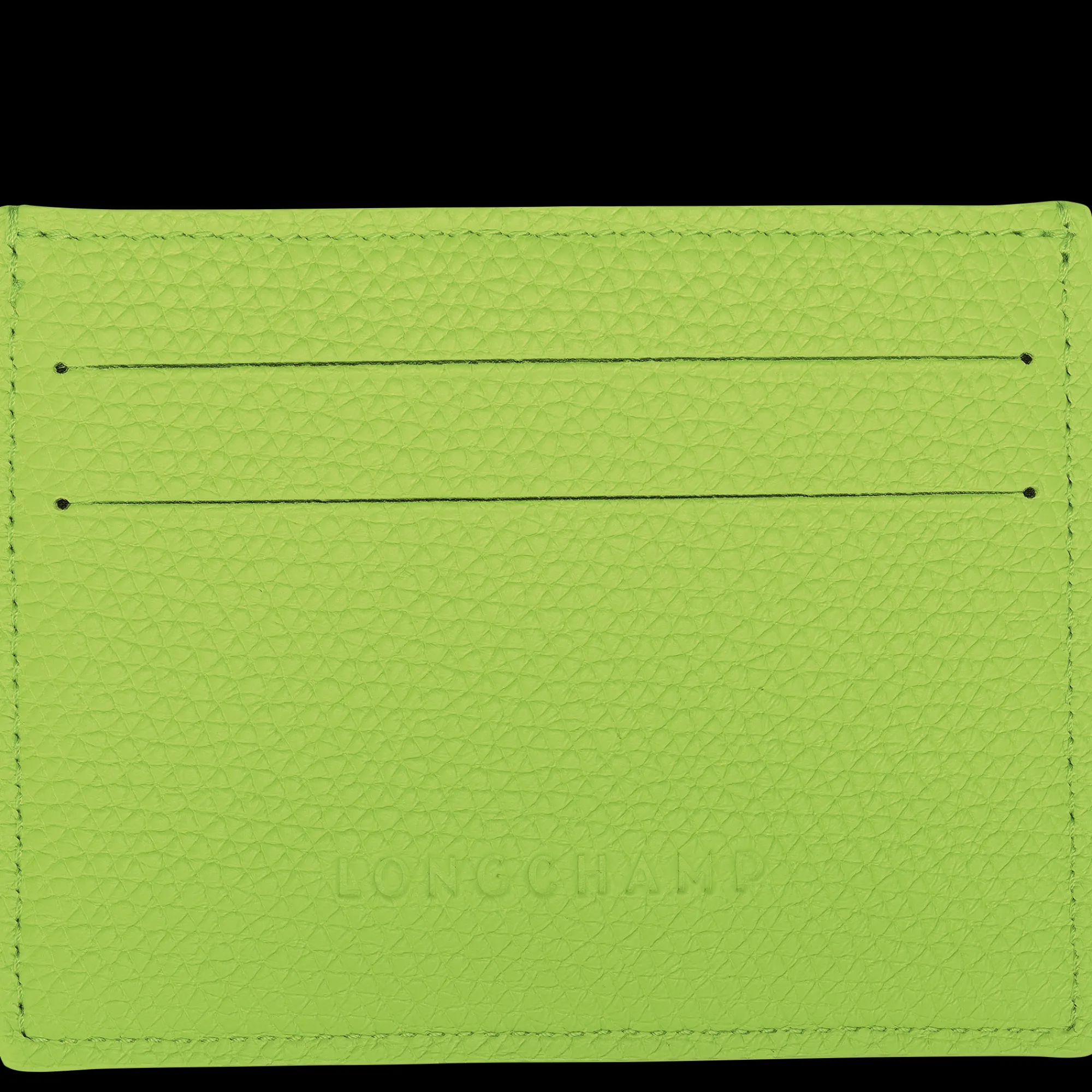 Sale Longchamp Porte-cartes Le Roseau Vert Lumière