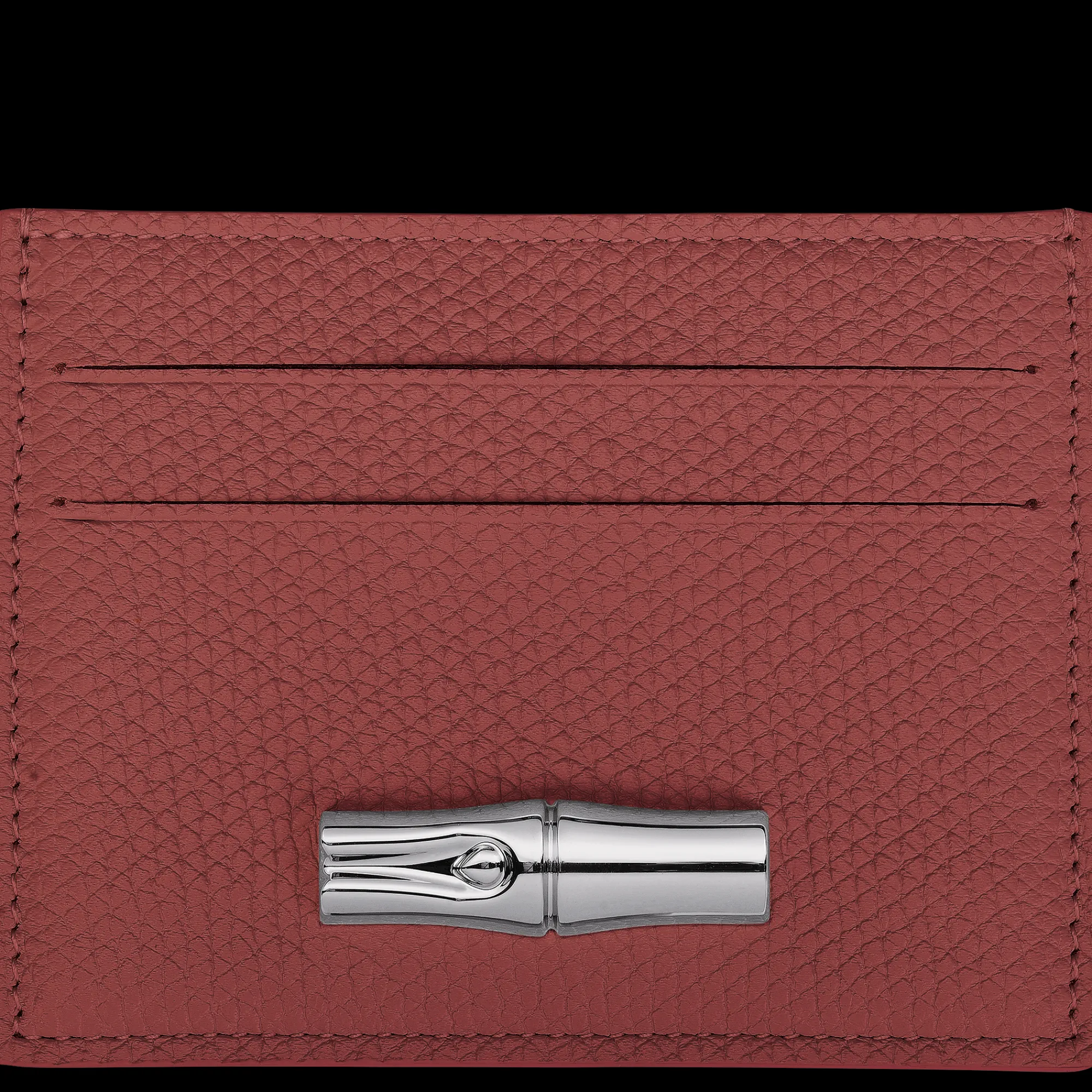 Sale Longchamp Porte-cartes Le Roseau Châtaigne