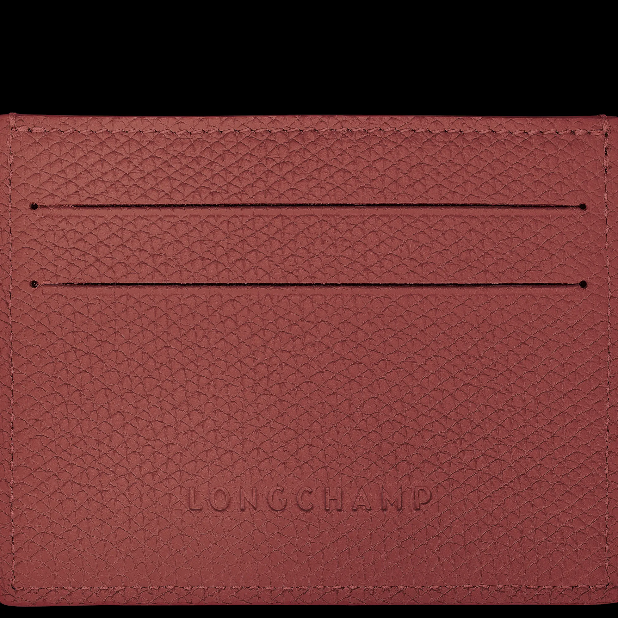Sale Longchamp Porte-cartes Le Roseau Châtaigne