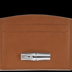 New Longchamp Porte-cartes Le Roseau Cognac