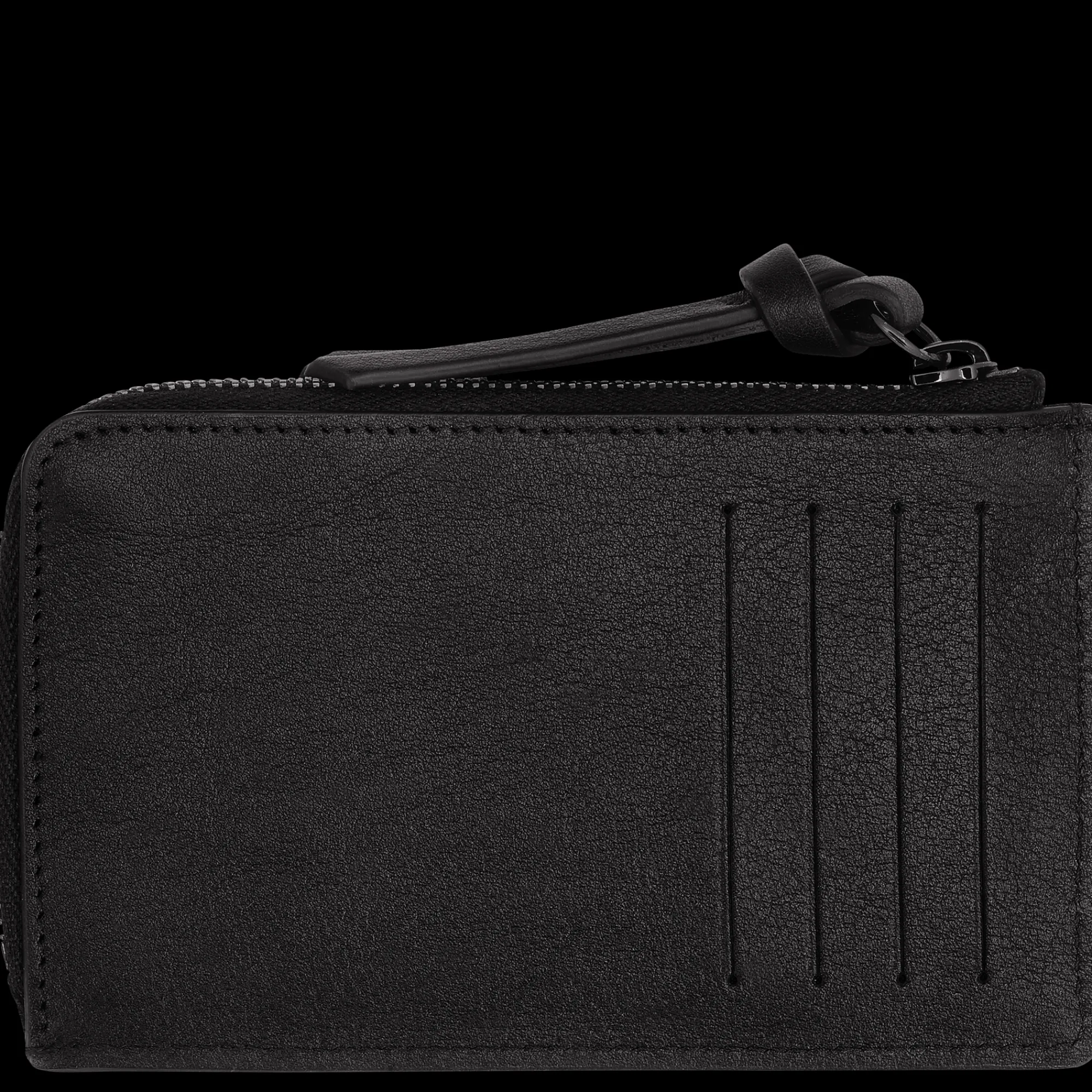 Hot Longchamp Porte-cartes 3D Noir