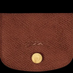 Longchamp Porte-cartes Épure Brun