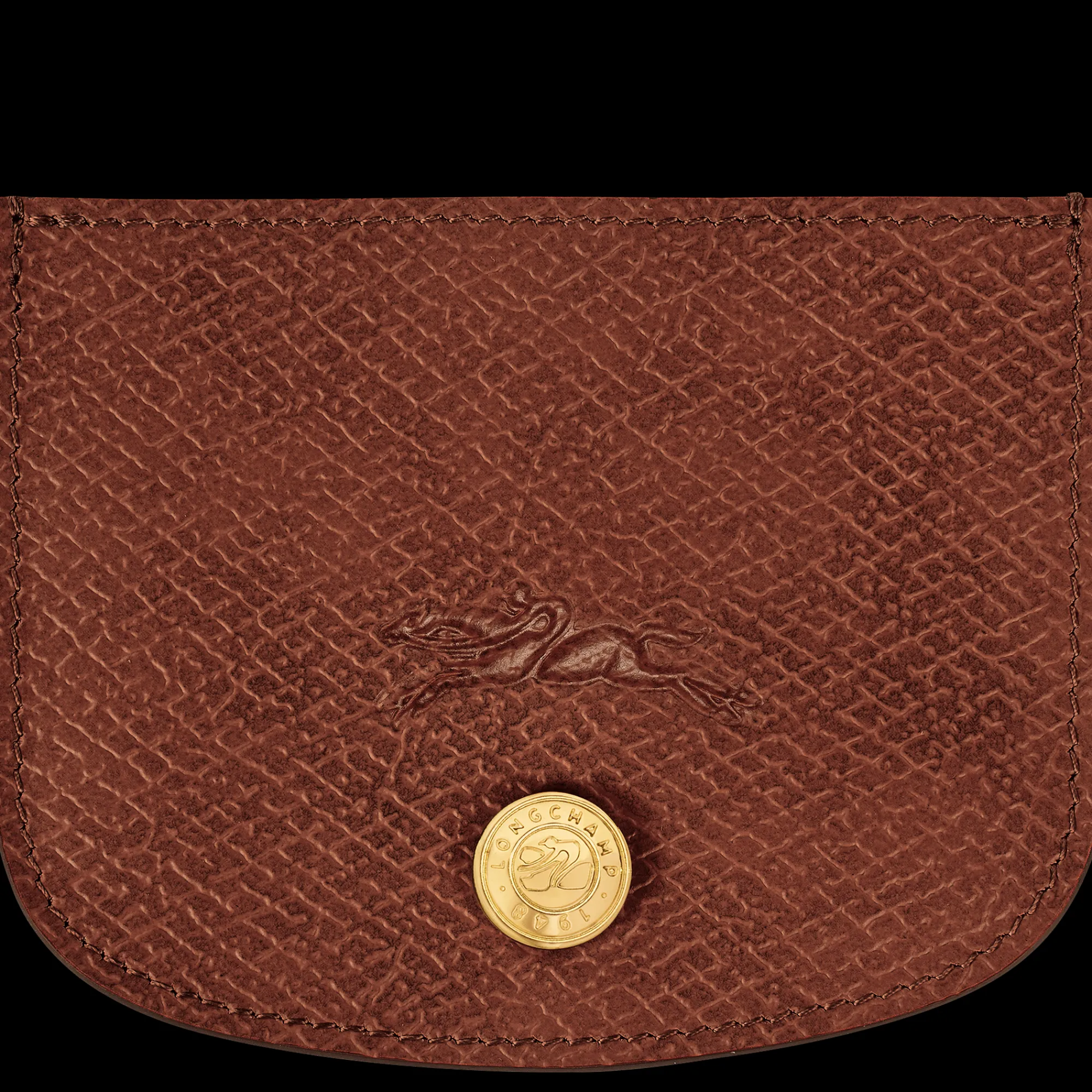 Longchamp Porte-cartes Épure Brun