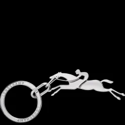 New Longchamp Porte-clés Cavalier Argent
