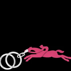 Online Longchamp Porte-clés Le Pliage Magenta