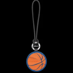 Longchamp Porte-clés Long-Dribble Bleu/Orange
