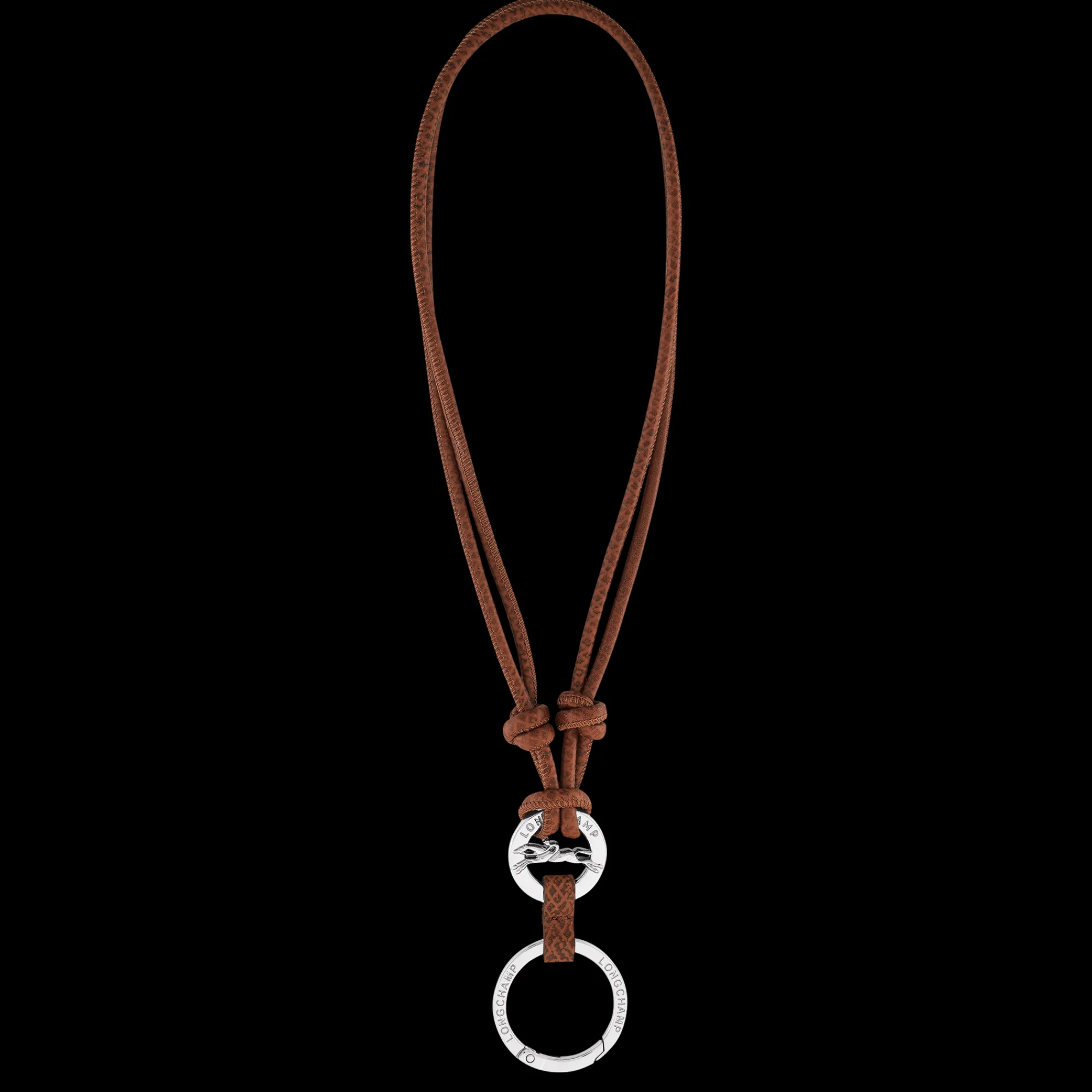 Longchamp Porte-clés Épure Brun