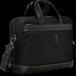 Online Longchamp Porte-documents L Boxford Noir