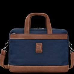 New Longchamp Porte-documents L Boxford Bleu