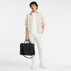 Sale Longchamp Porte-documents L Le Foulonné Noir