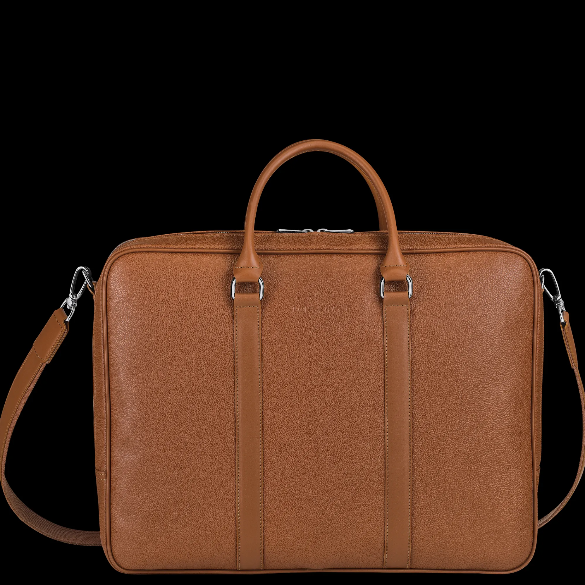 Online Longchamp Porte-documents L Le Foulonné Caramel