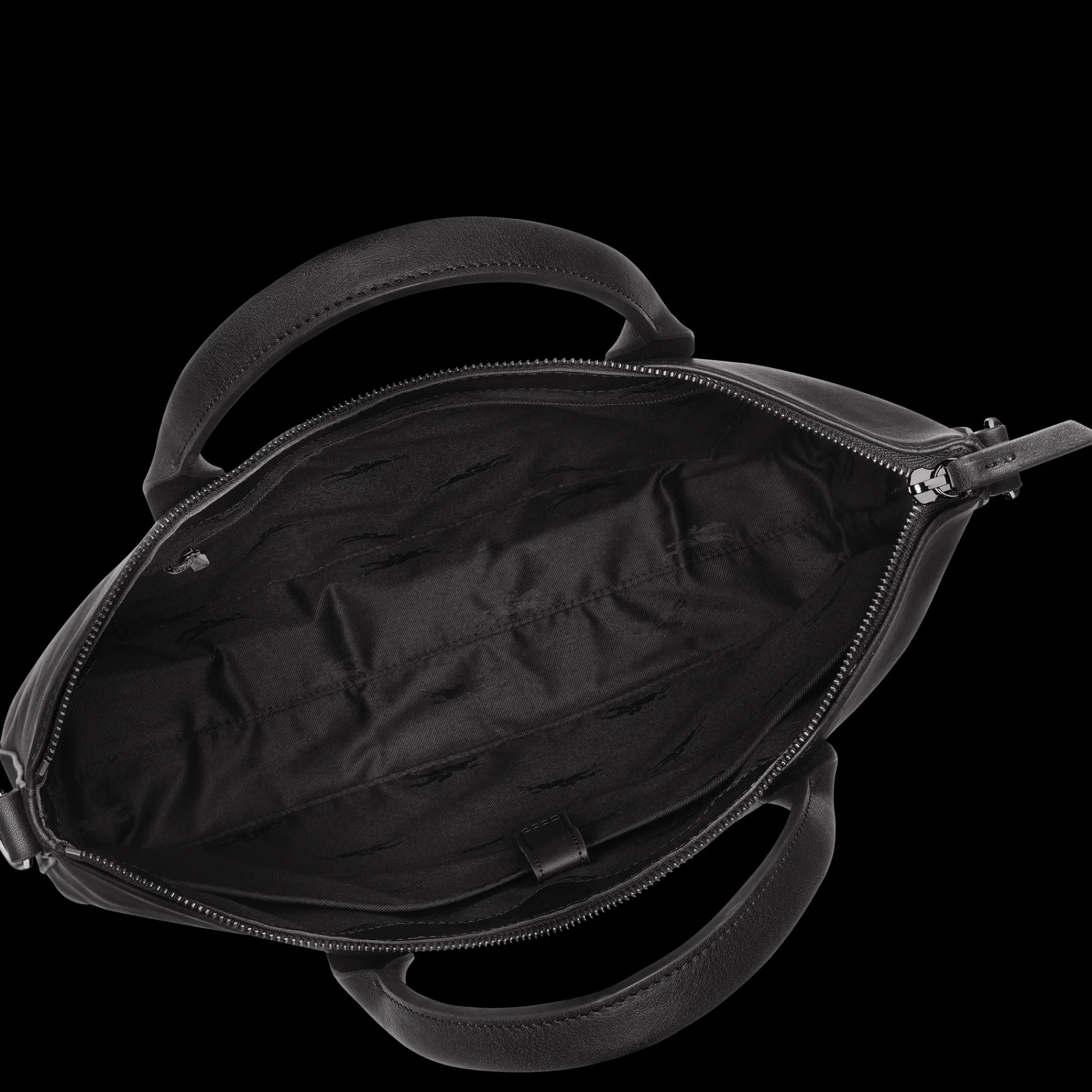 Best Longchamp Porte-documents 3D Noir