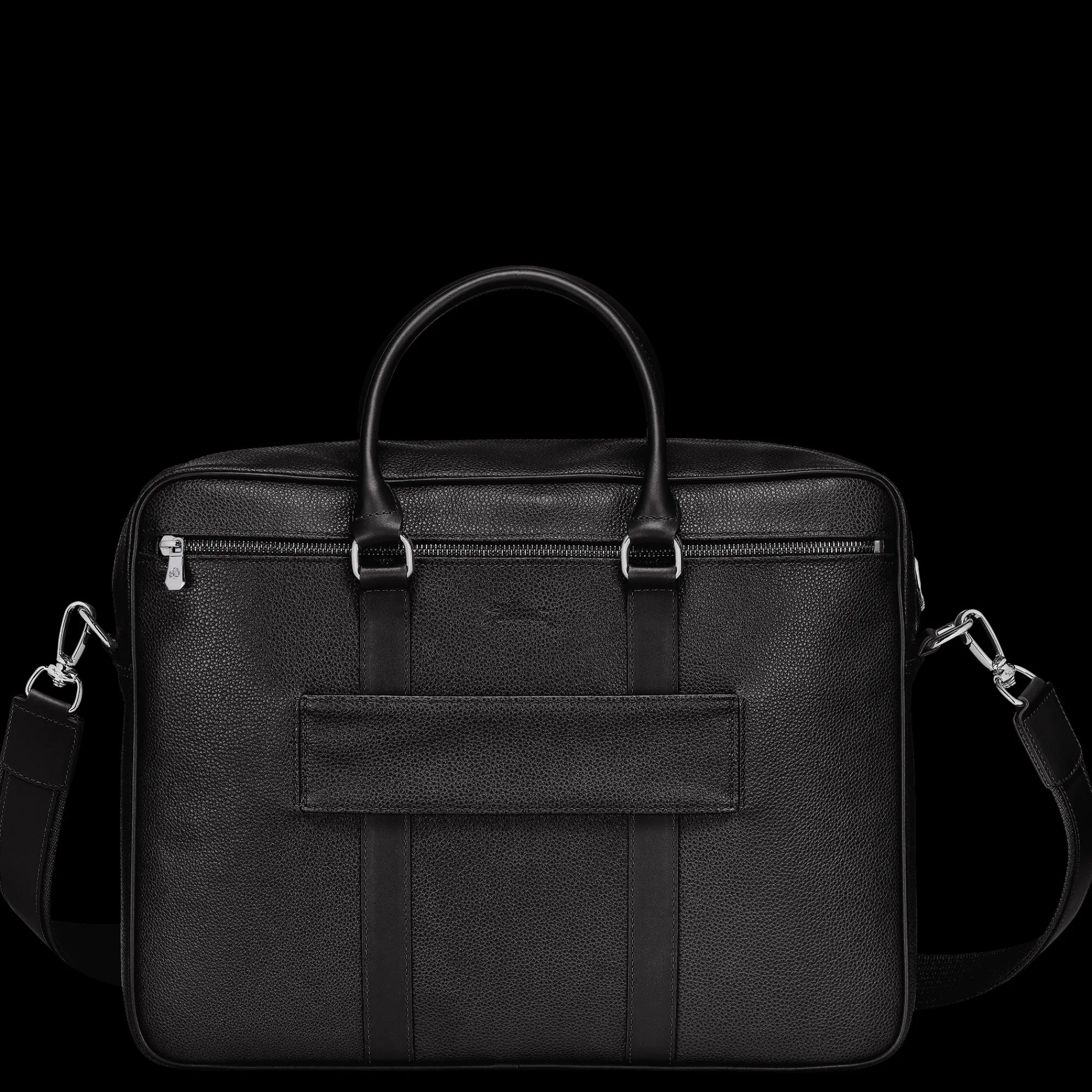 Clearance Longchamp Porte-documents M Le Foulonné Noir