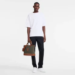 New Longchamp Porte-documents S Boxford Brun