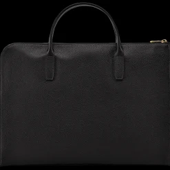 Discount Longchamp Porte-documents S Le Foulonné Noir