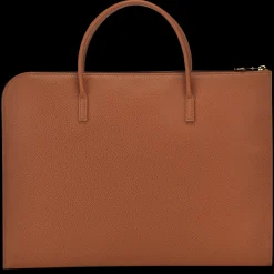 Clearance Longchamp Porte-documents S Le Foulonné Caramel