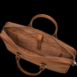 Longchamp Porte-documents S Le Foulonné Caramel