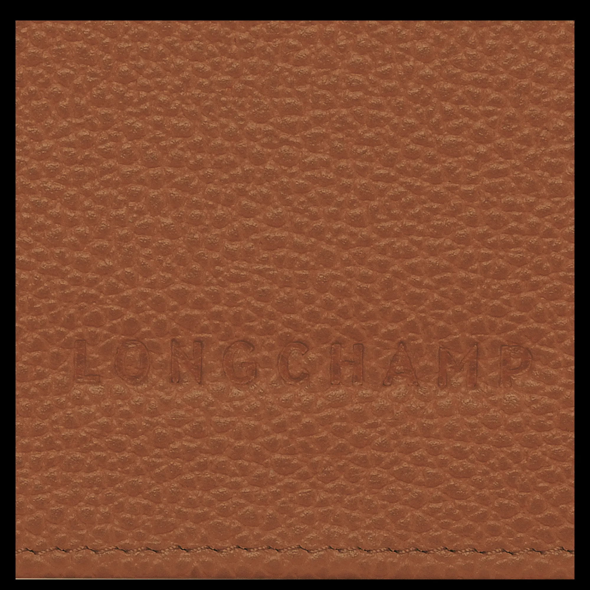 New Longchamp Portefeuille à Rabat Le Foulonné Caramel