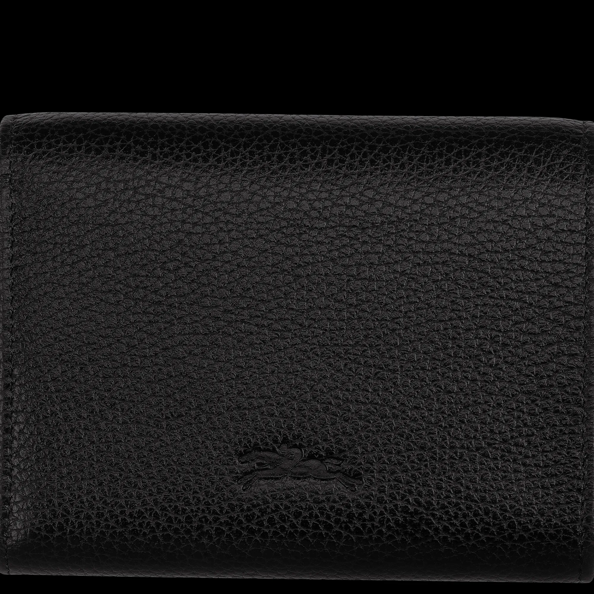 Hot Longchamp Portefeuille Le Foulonné Noir