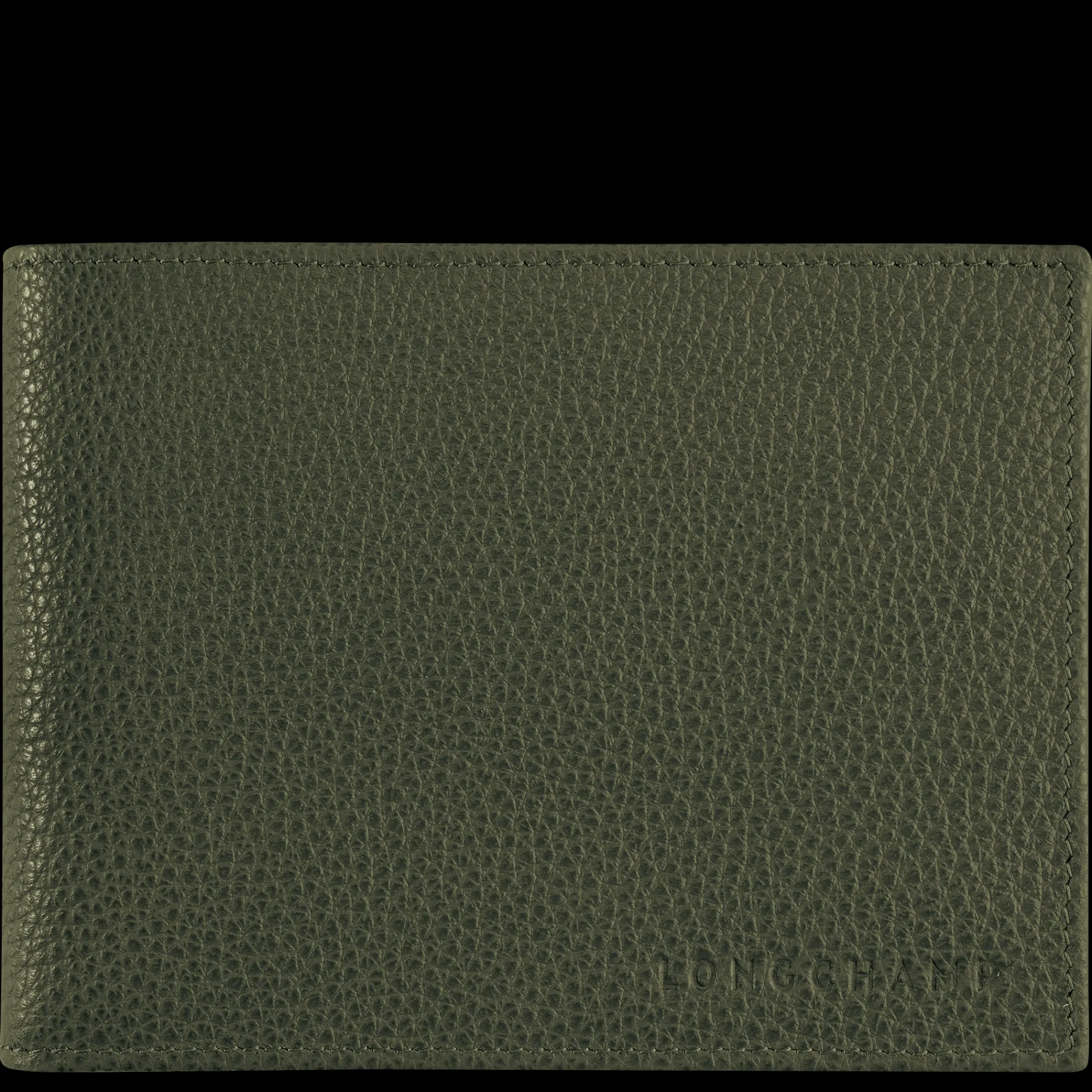 Best Longchamp Portefeuille Le Foulonné Kaki