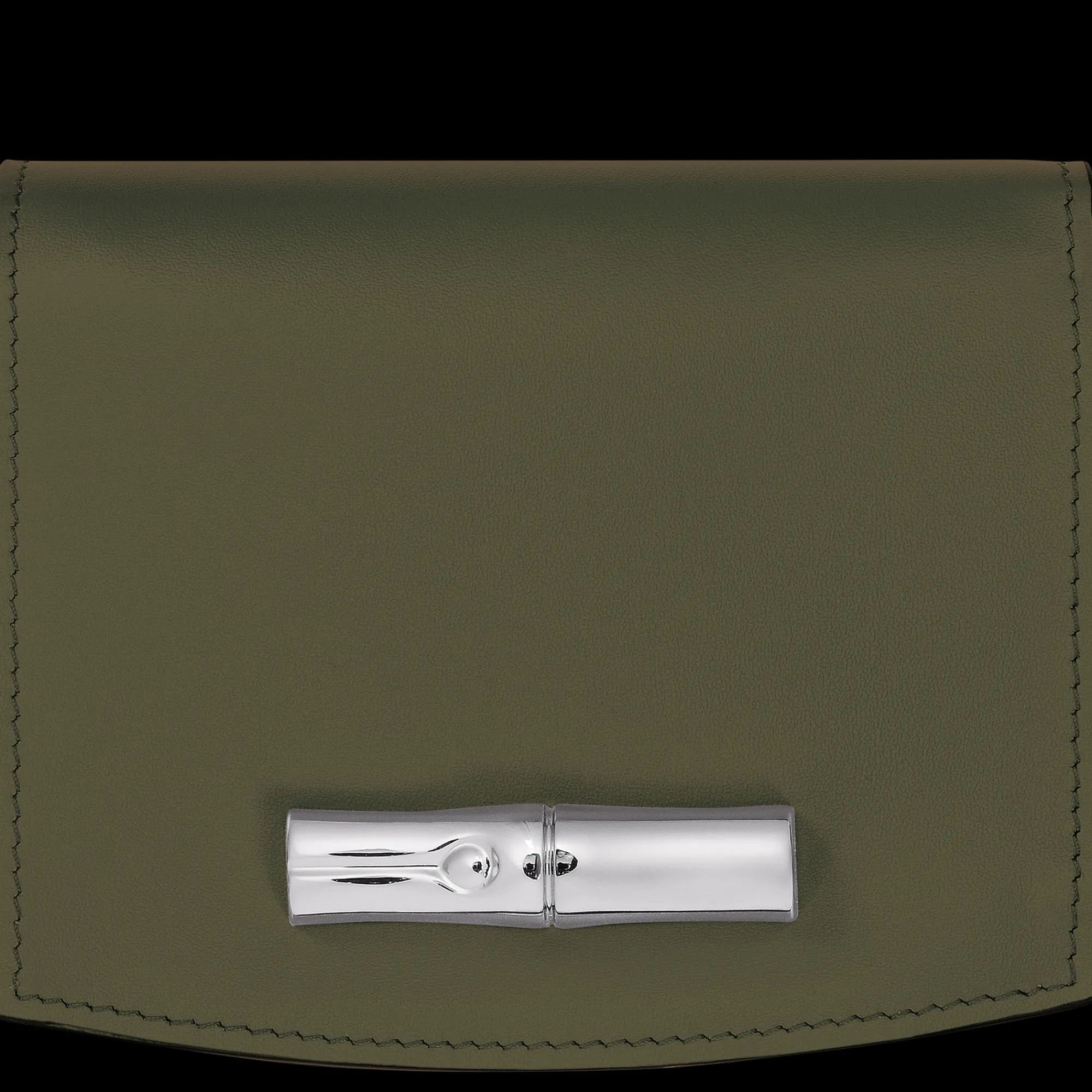 Discount Longchamp Portefeuille Le Roseau Kaki
