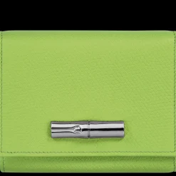 Longchamp Portefeuille Le Roseau Vert Lumière