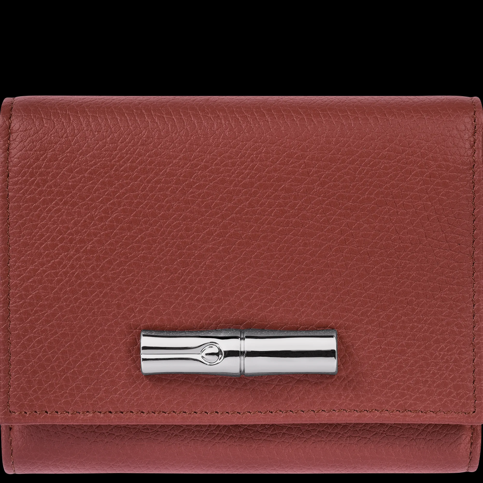 Best Longchamp Portefeuille Le Roseau Châtaigne