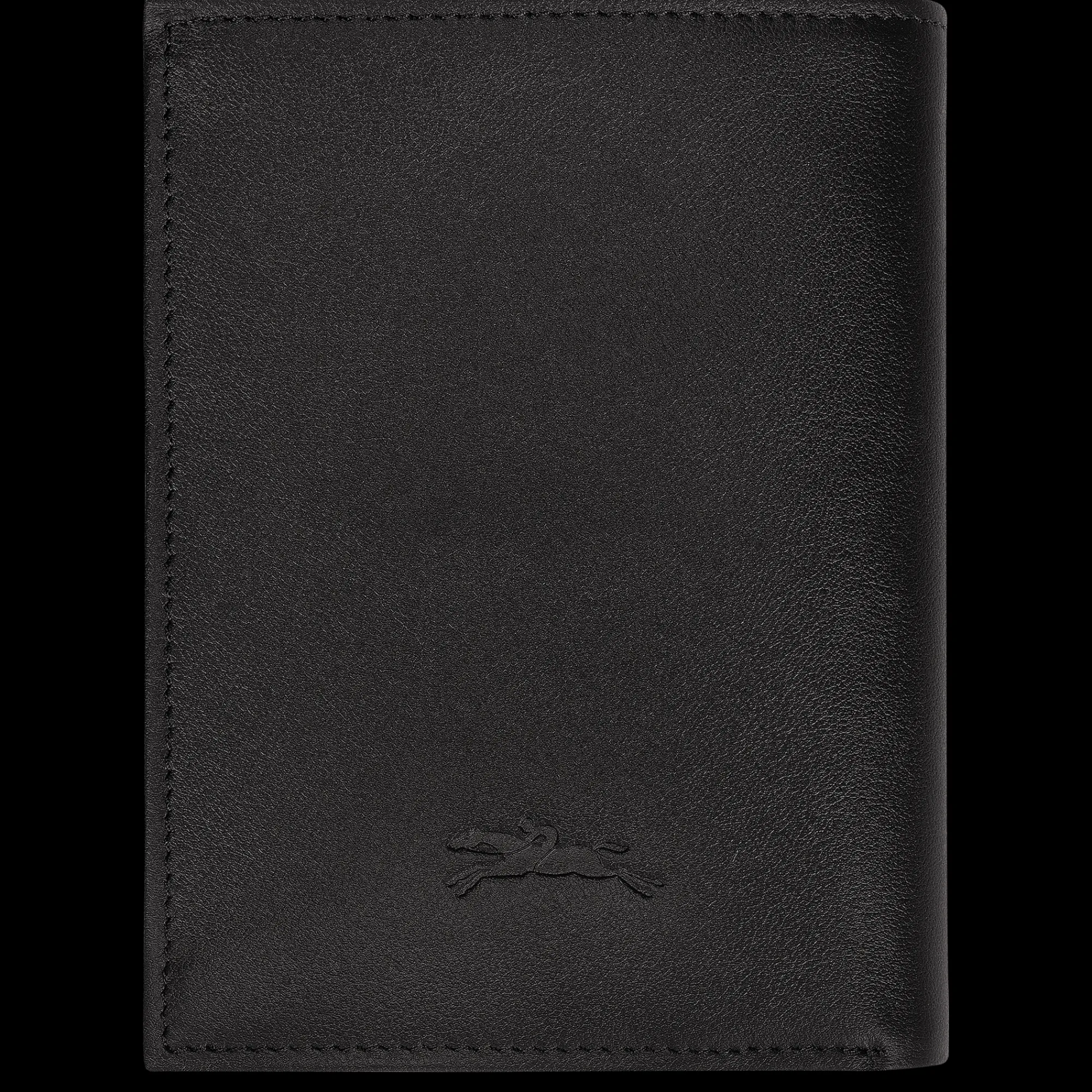 New Longchamp Portefeuille Sur Seine Noir