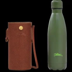 Sale Longchamp Porte-gourde Épure Brun