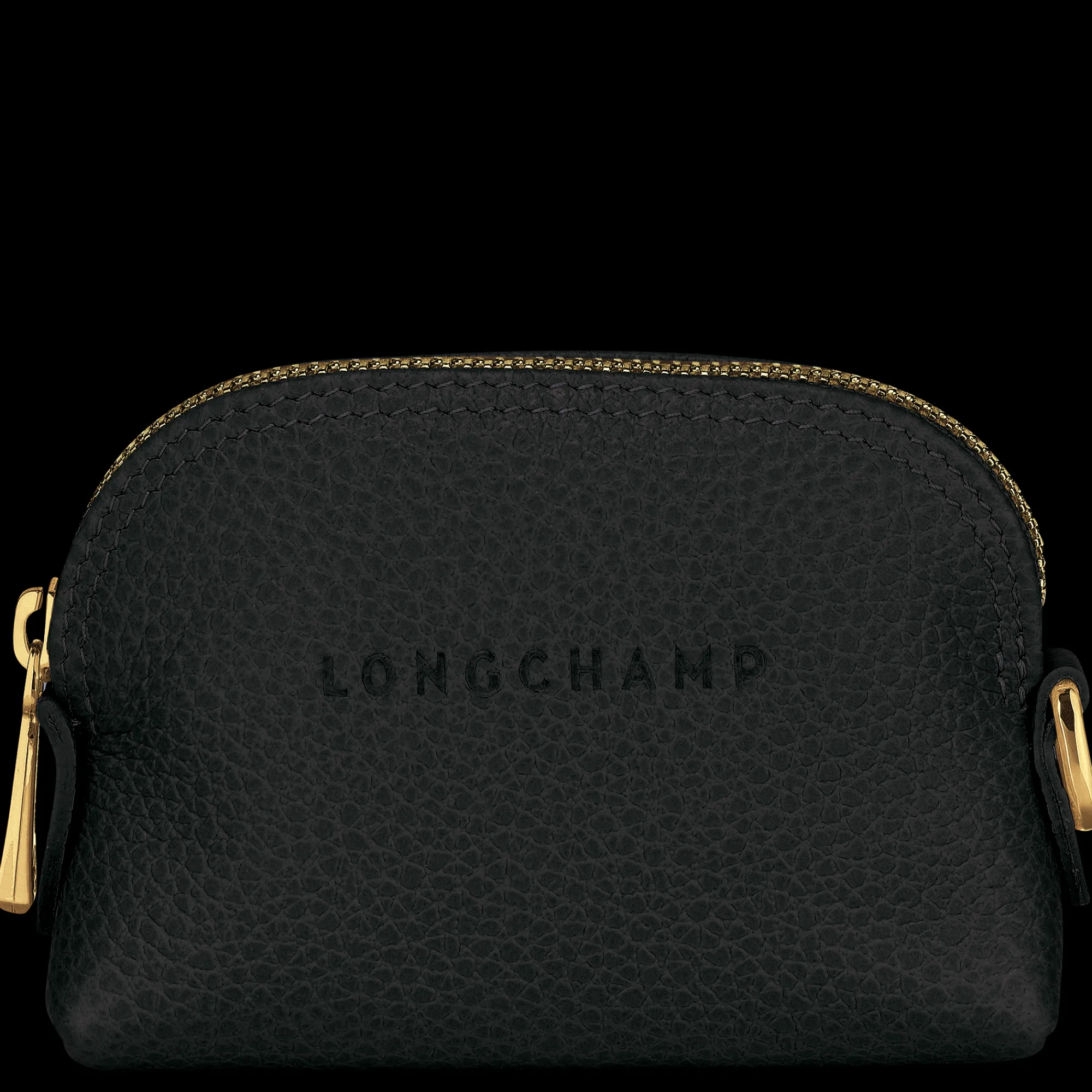 Outlet Longchamp Porte-monnaie Le Foulonné Noir