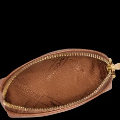 Sale Longchamp Porte-monnaie Le Foulonné Caramel