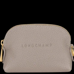 Hot Longchamp Porte-monnaie Le Foulonné Tourterelle