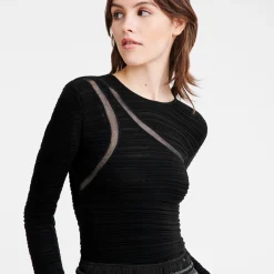Best Longchamp Pull Cintré Noir