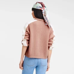 Online Longchamp Pull Col Polo Nude