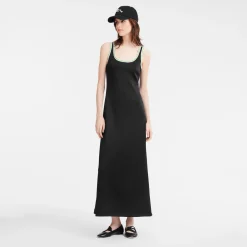Discount Longchamp Robe Longue Noir