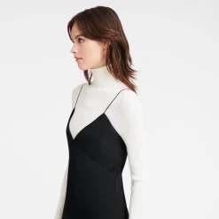 Sale Longchamp Robe Longue Noir